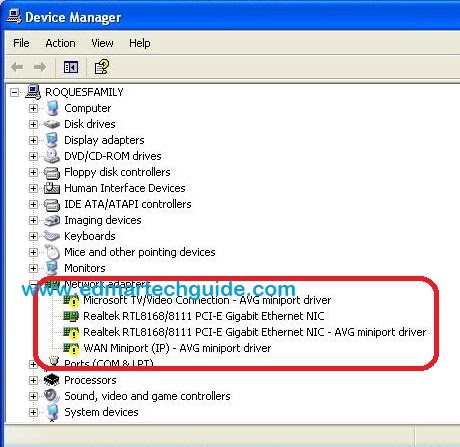 avg miniport